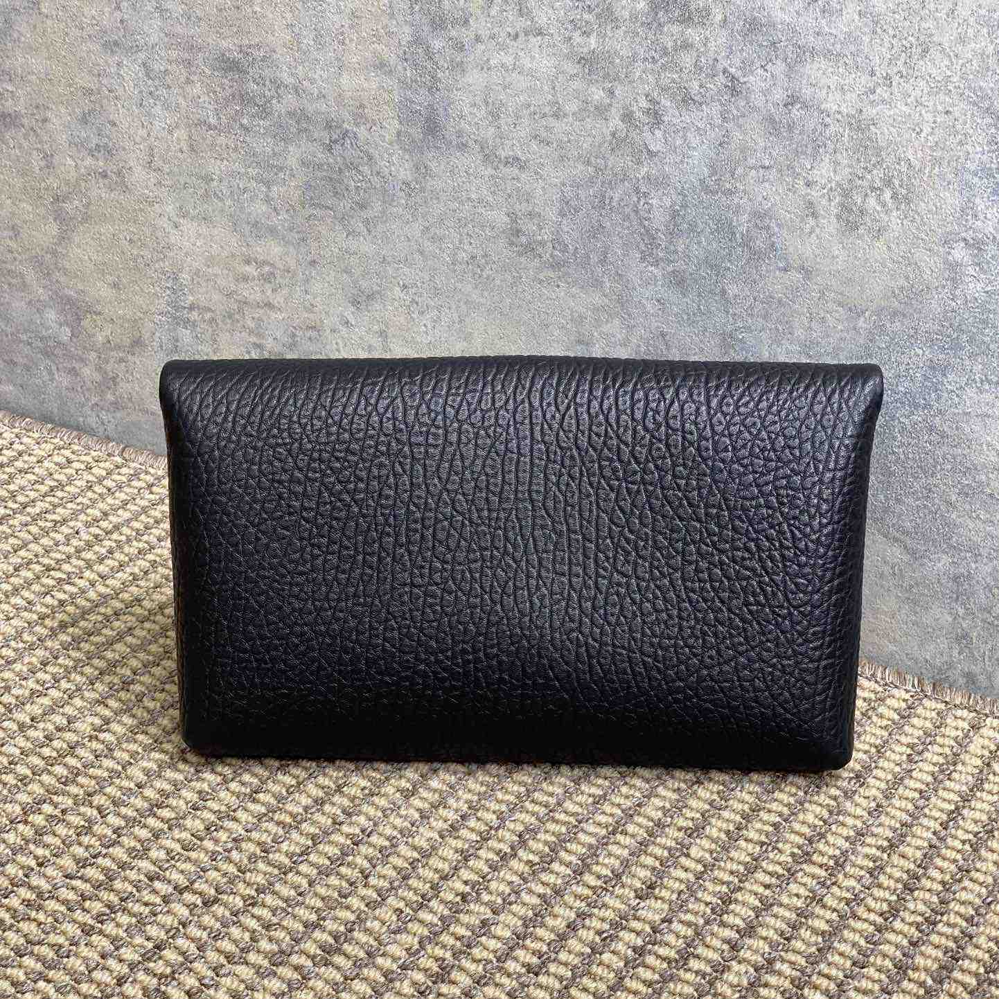 Saint Laurent Cassandre Large Envelope Pouch In Lambskin - DopestKickz