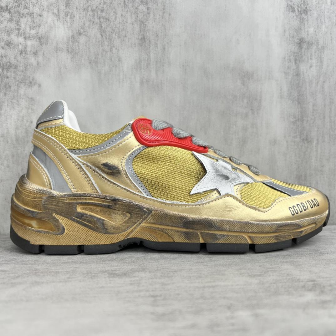 Golden Goose Dad-Star 'Gold' - DopestKickz