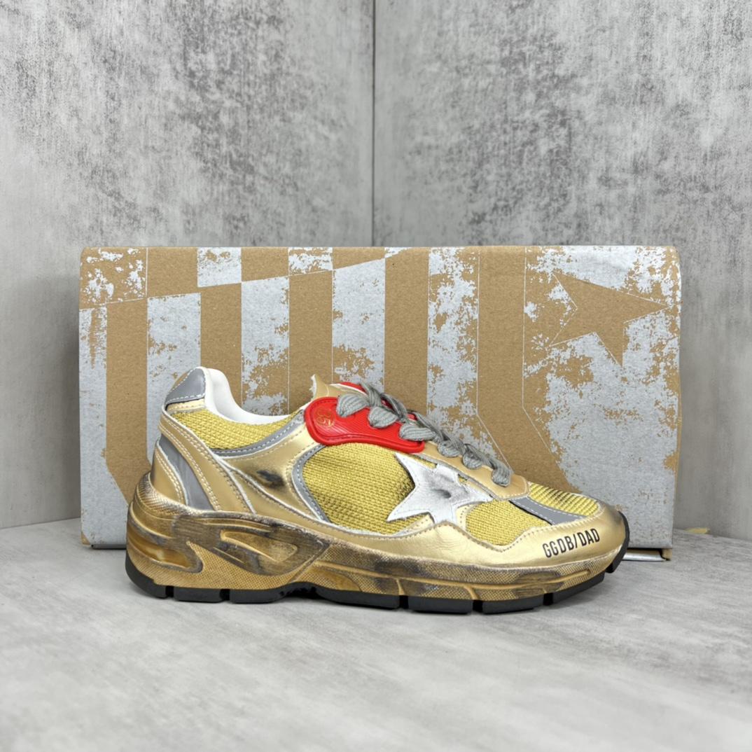 Golden Goose Dad-Star 'Gold' - DopestKickz