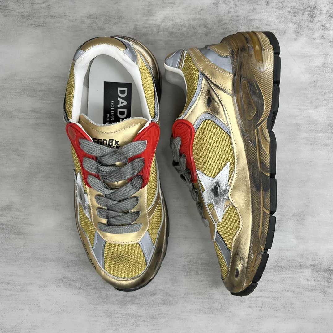 Golden Goose Dad-Star 'Gold' - DopestKickz