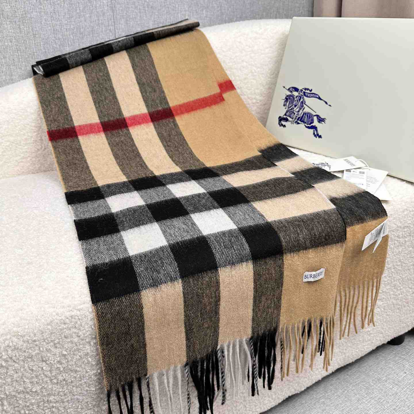 Burberry Scarf   180*40cm - DopestKickz