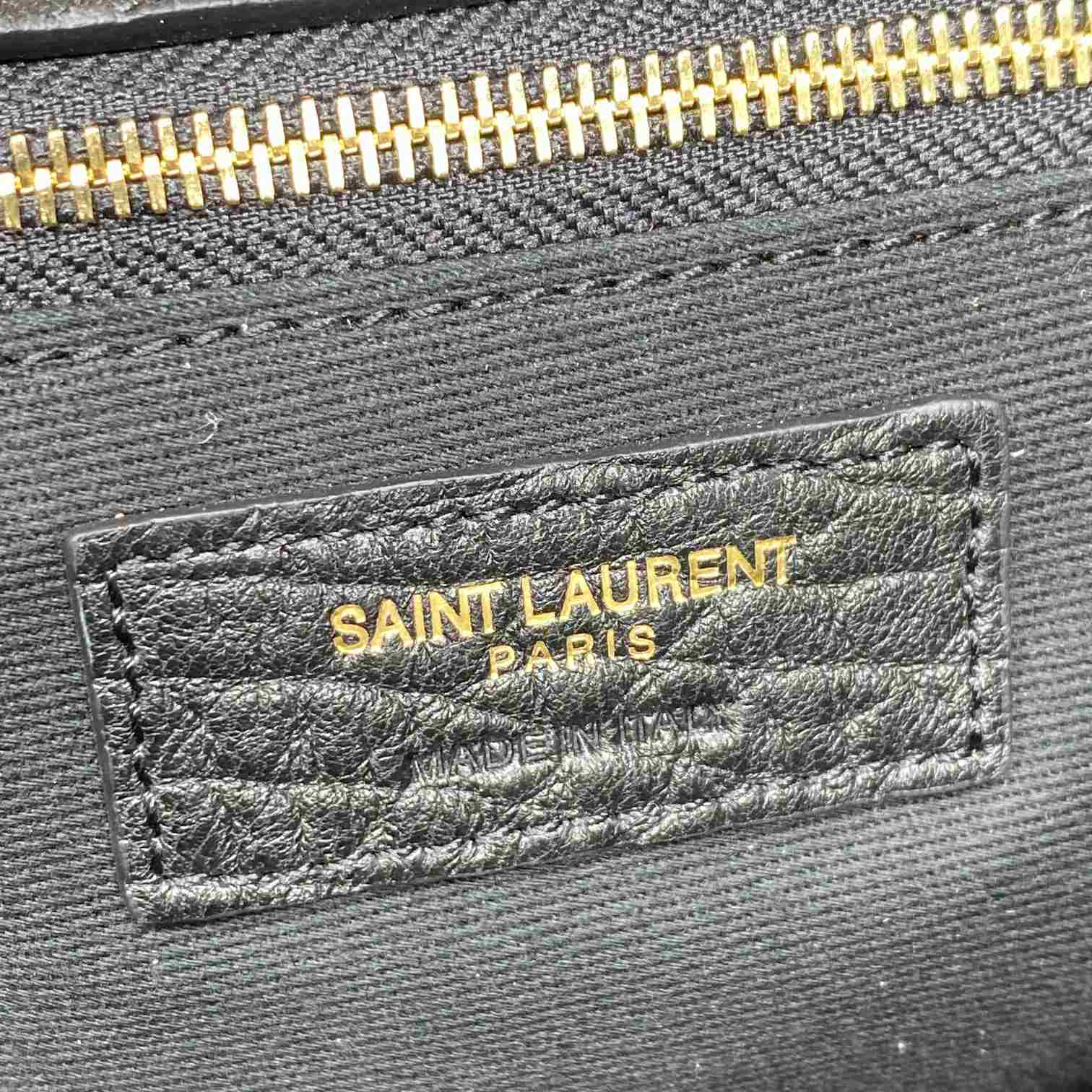 Saint Laurent Calypso Large In Grained Lambskin - DopestKickz