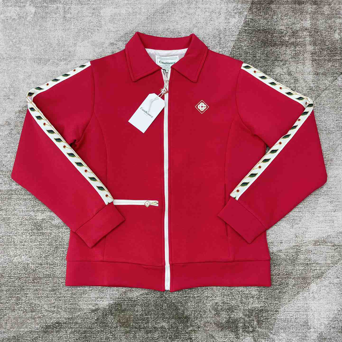 Casablanca Laurel Track Jacket   c933 - DopestKickz