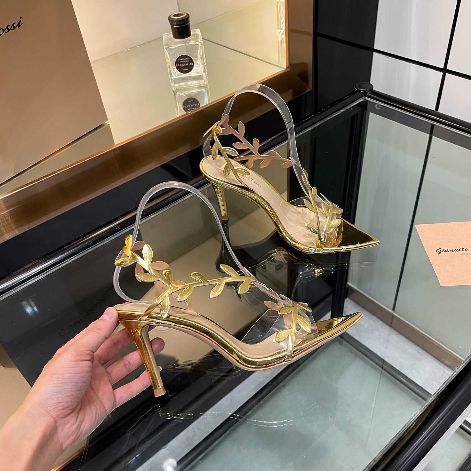 Gianvito Rossi 105mm Flavia Sandals - DopestKickz