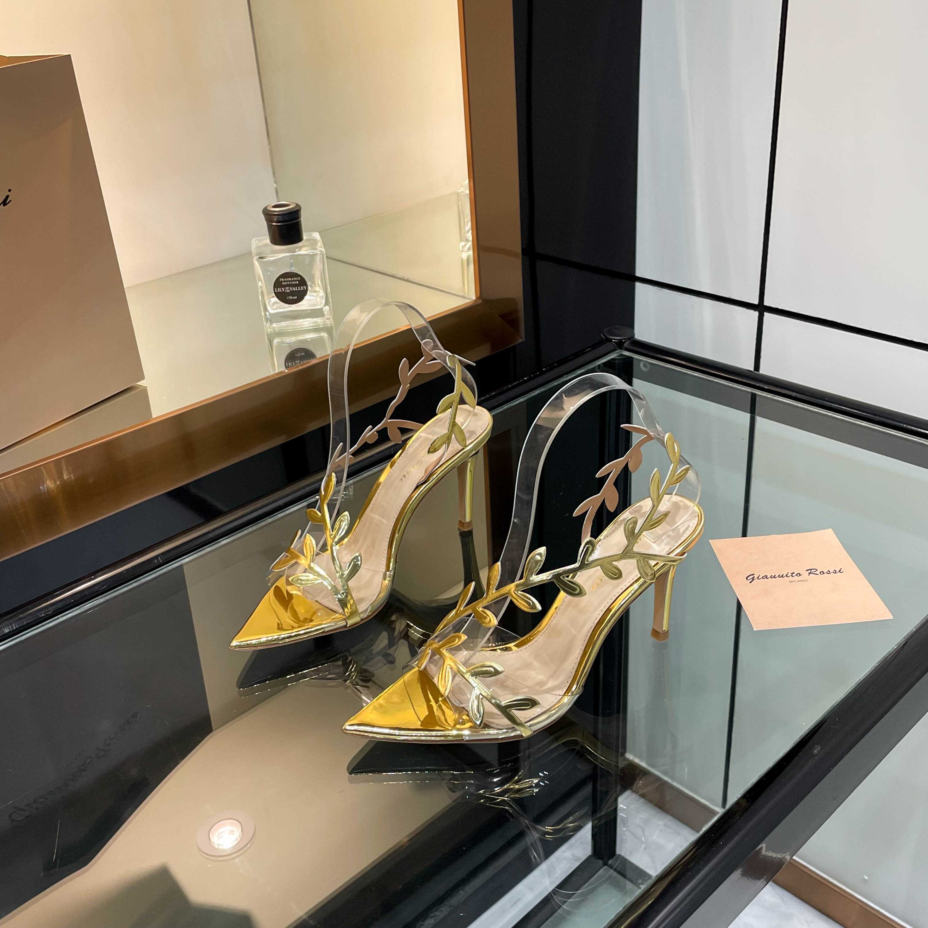 Gianvito Rossi 105mm Flavia Sandals - DopestKickz