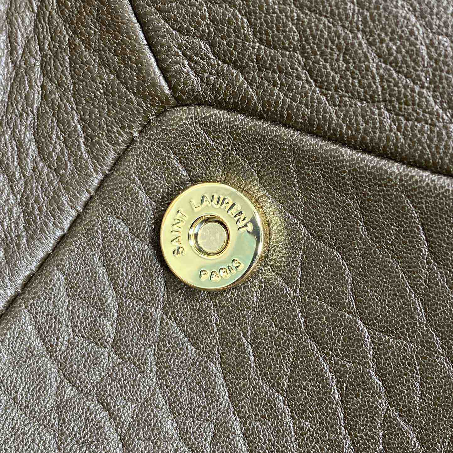 Saint Laurent Cassandre Large Envelope Pouch In Lambskin - DopestKickz