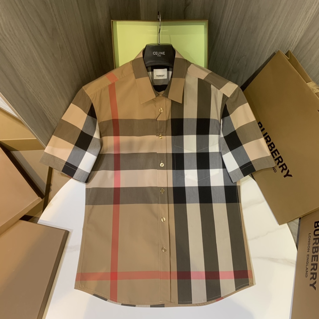 Burberry Check Shirt - DopestKickz