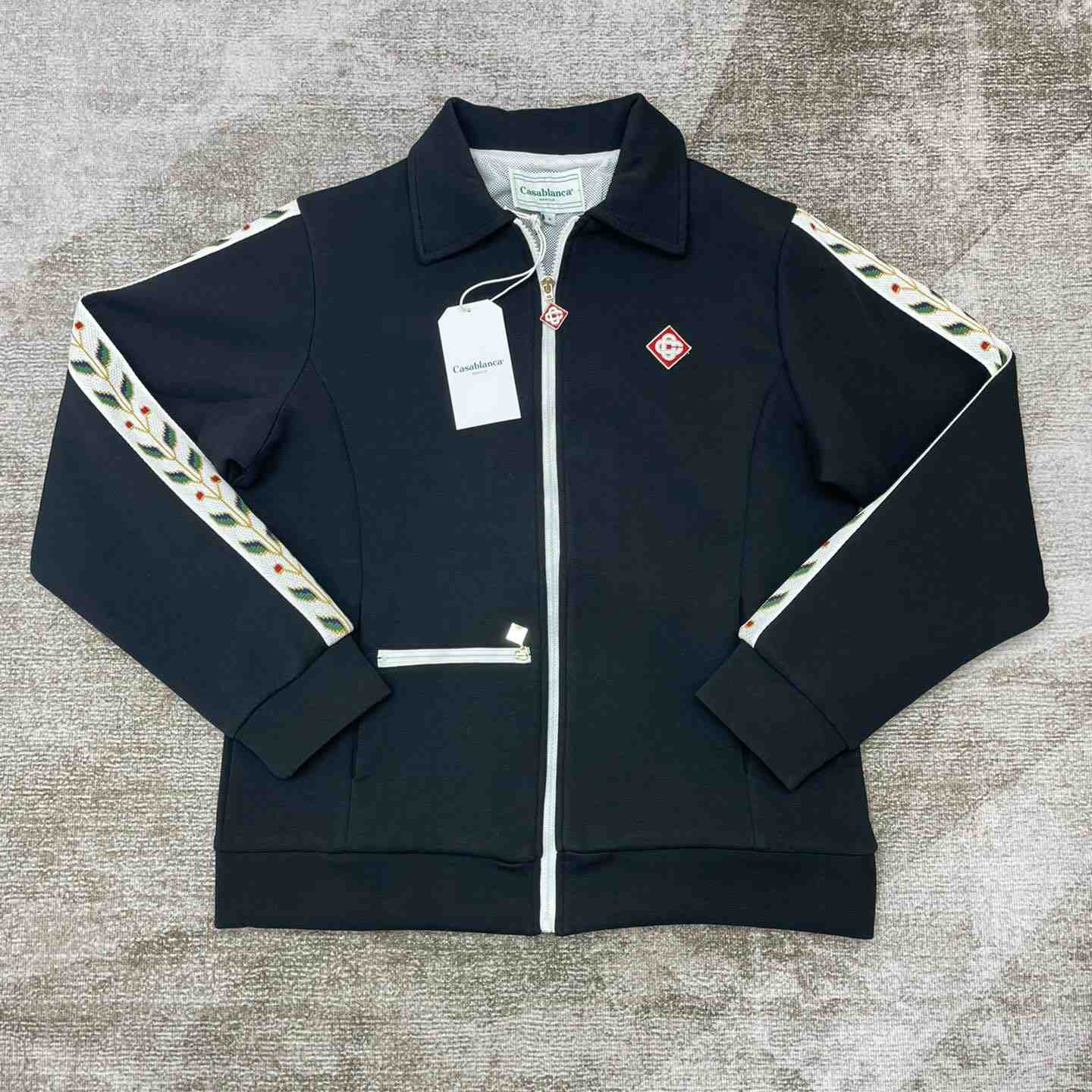 Casablanca Laurel Track Jacket   c934 - DopestKickz