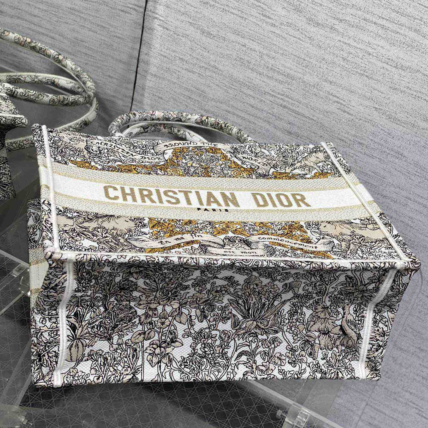 Dior Medium Dior Book Tote   - DopestKickz