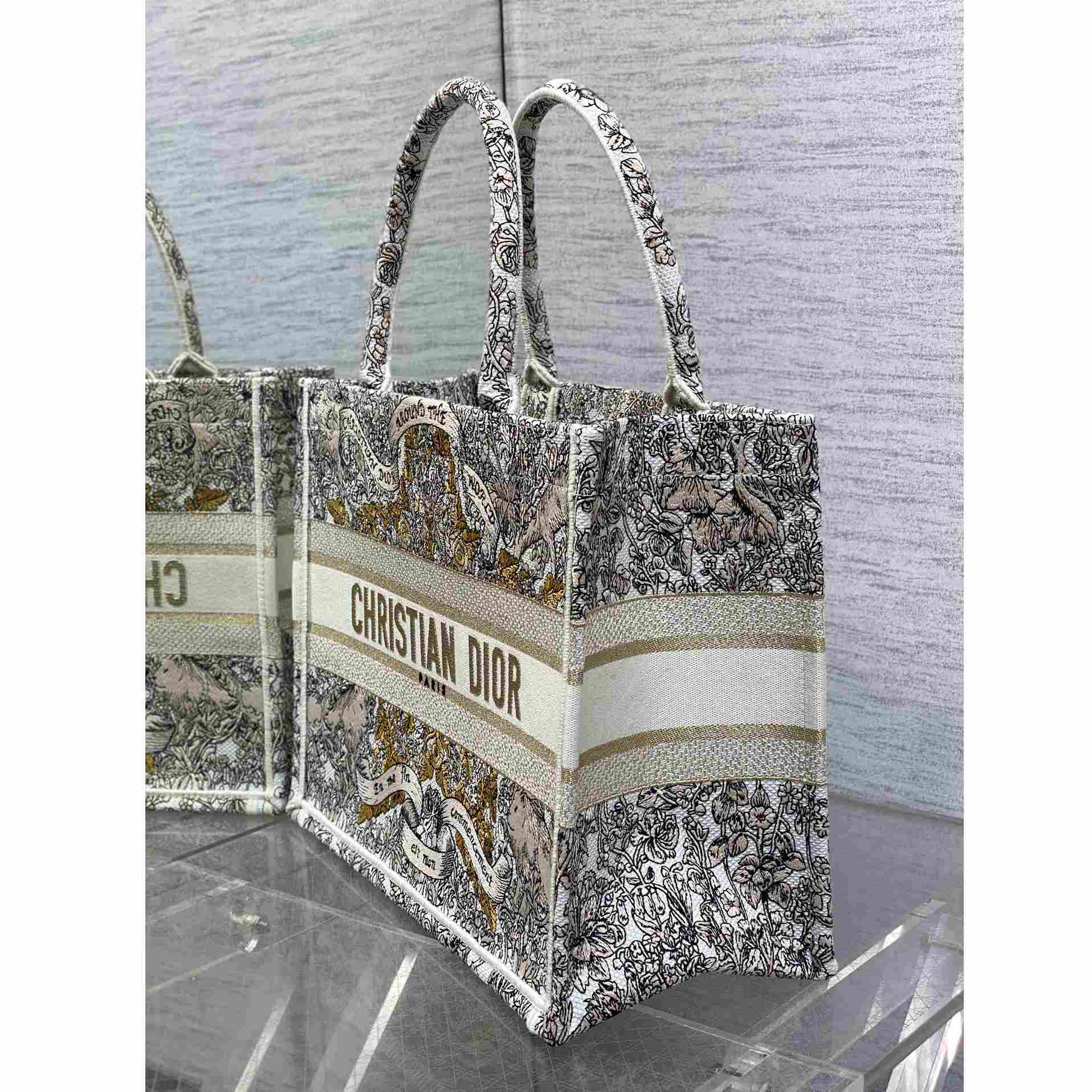 Dior Medium Dior Book Tote   - DopestKickz