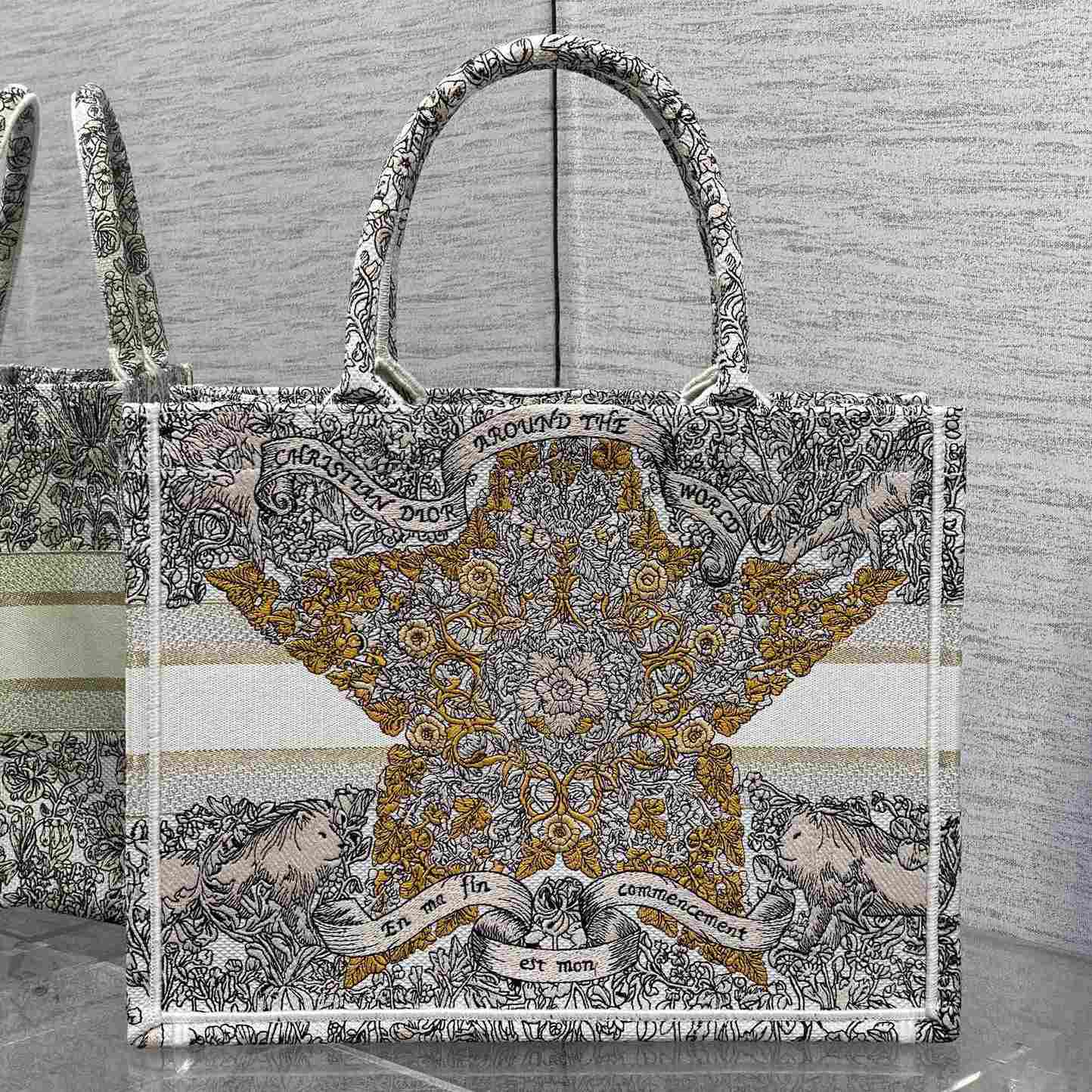 Dior Medium Dior Book Tote   - DopestKickz