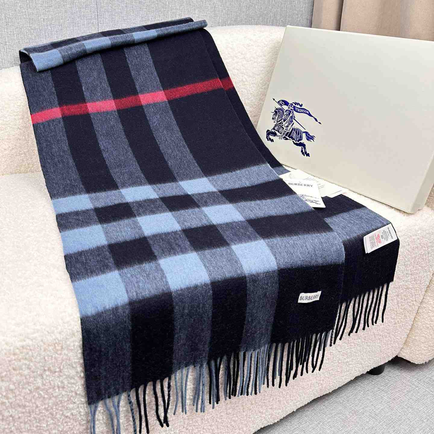 Burberry Scarf   180*40cm - DopestKickz