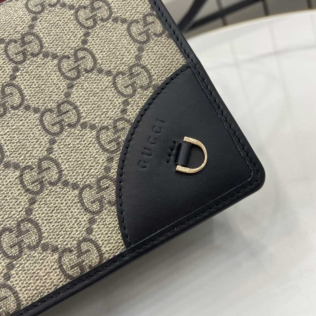 Gucci GG Emblem Super Mini Shoulder Bag - DopestKickz