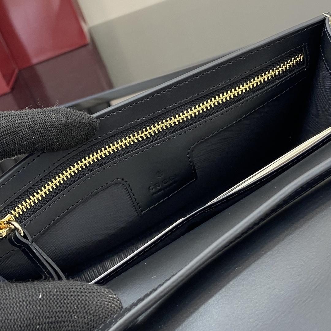 Gucci GG Emblem Super Mini Shoulder Bag - DopestKickz