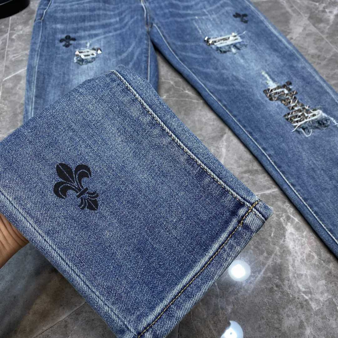 Chrome Heart Jeans - DopestKickz