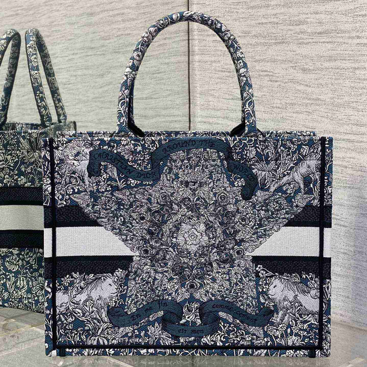 Dior Medium Dior Book Tote    - DopestKickz