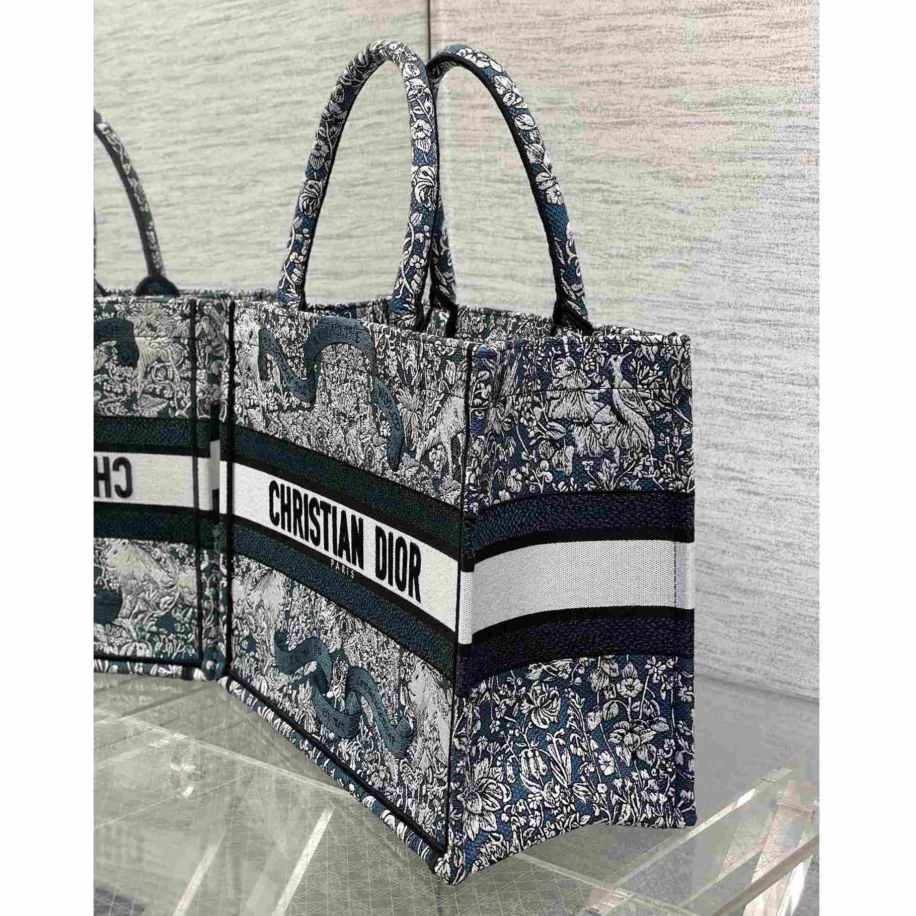 Dior Medium Dior Book Tote    - DopestKickz