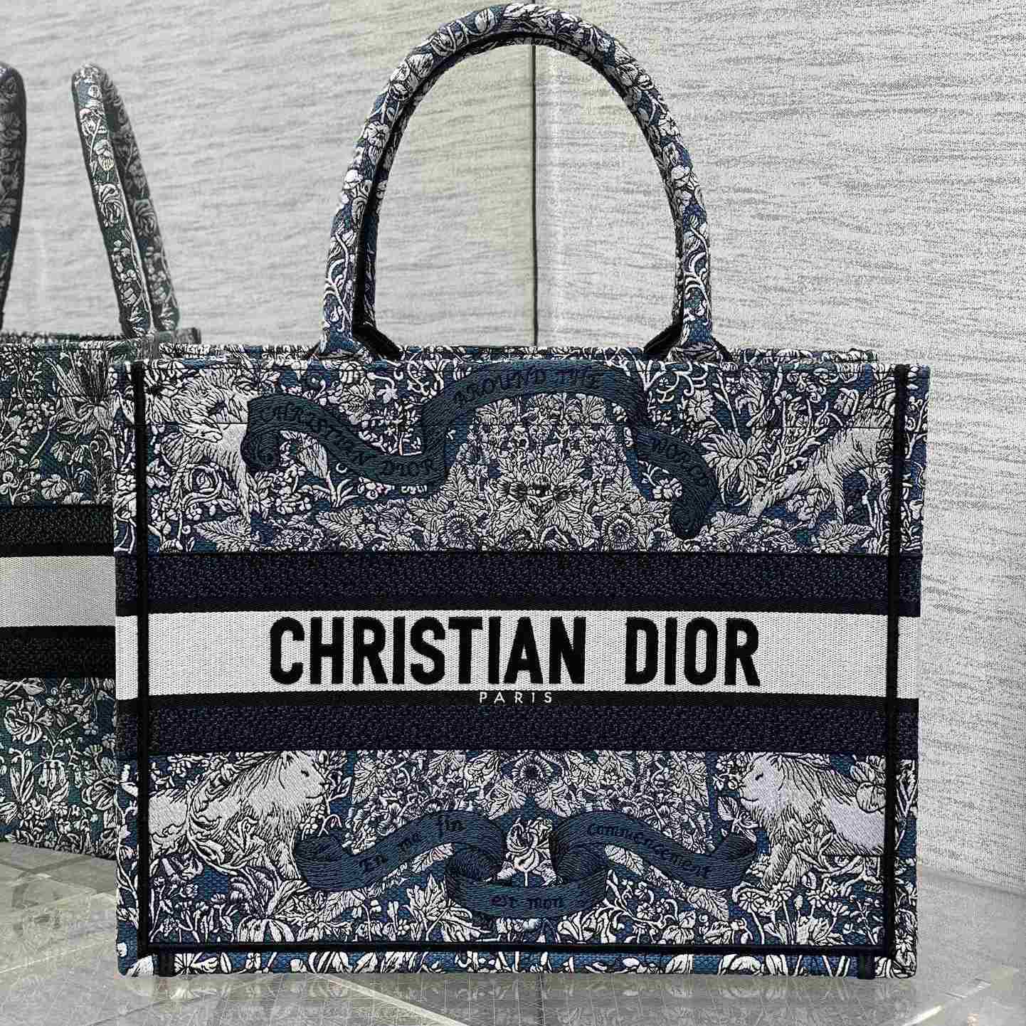 Dior Medium Dior Book Tote    - DopestKickz