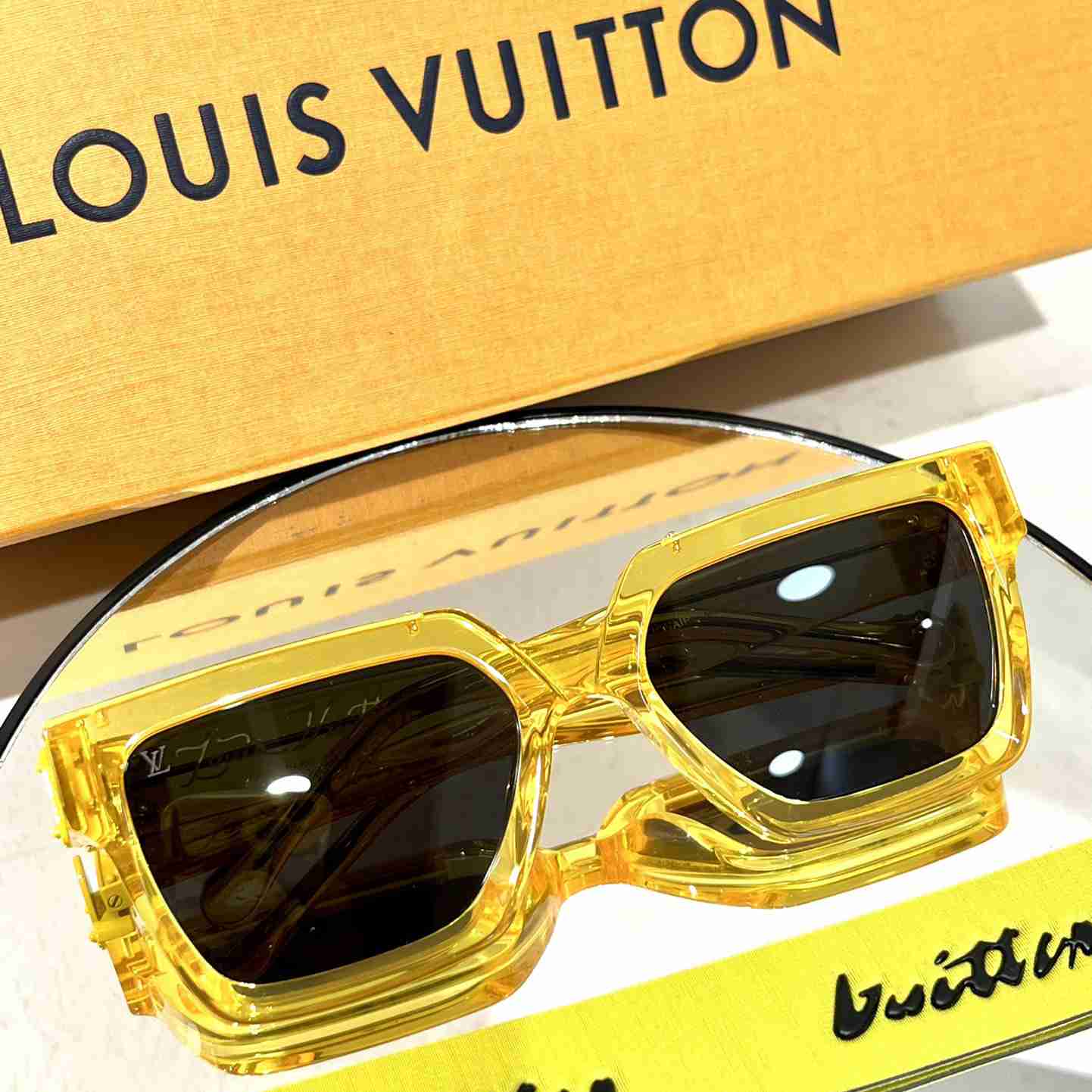 Louis Vuitton 1.1 Millionaires Square Sunglasses  LV96006 - DopestKickz