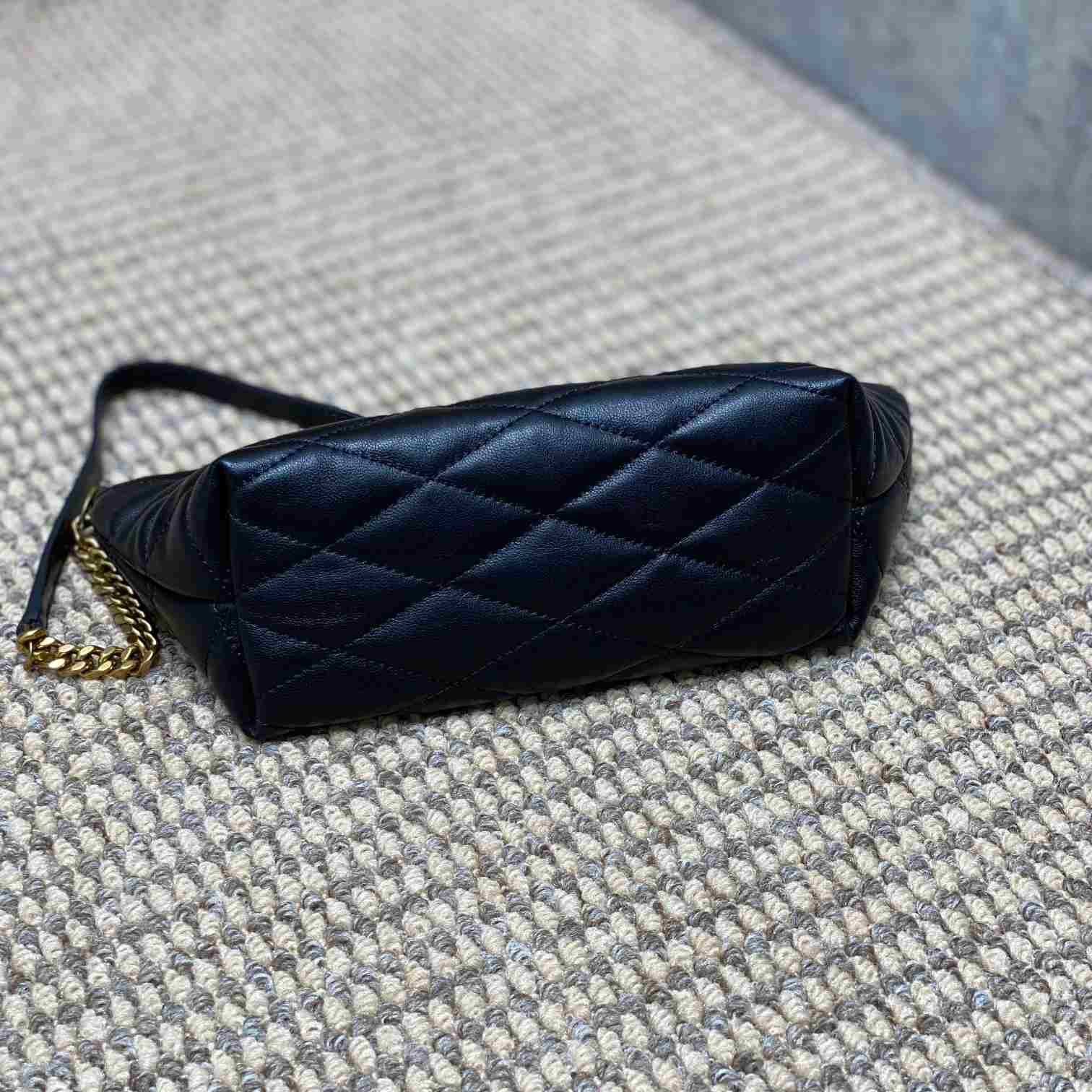 Saint Laurent Mini Bag In Quilted Lambskin - DopestKickz