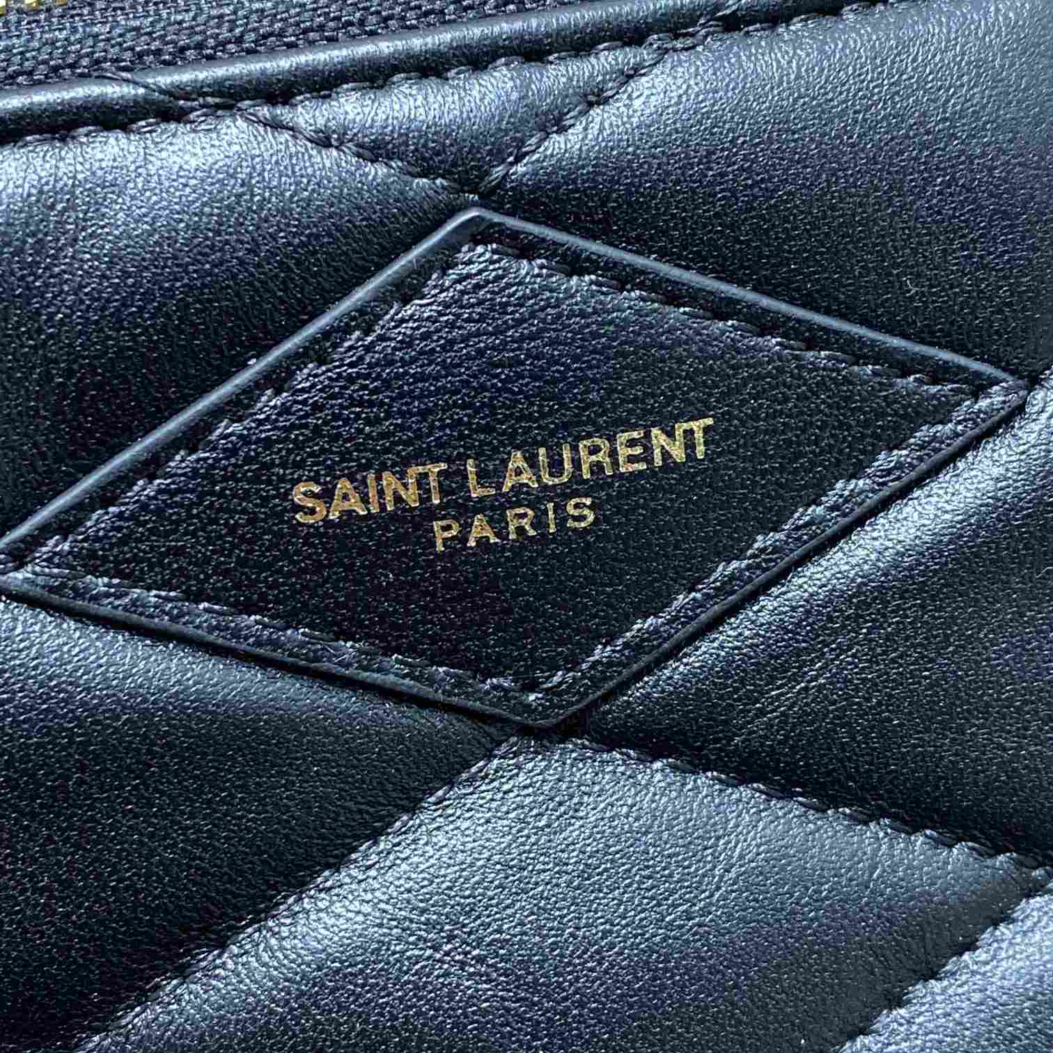 Saint Laurent Mini Bag In Quilted Lambskin - DopestKickz