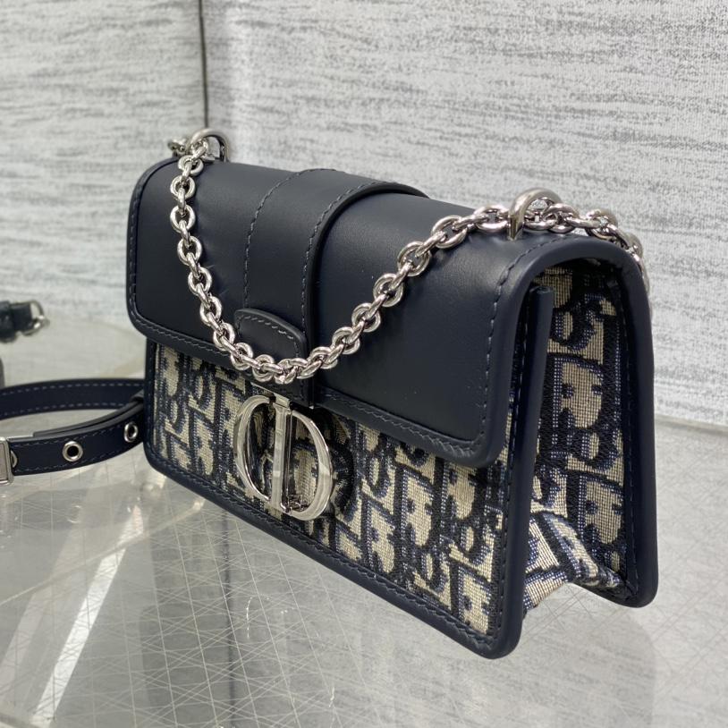 Dior 30 Montaigne East-West Bag With Chain  - DopestKickz