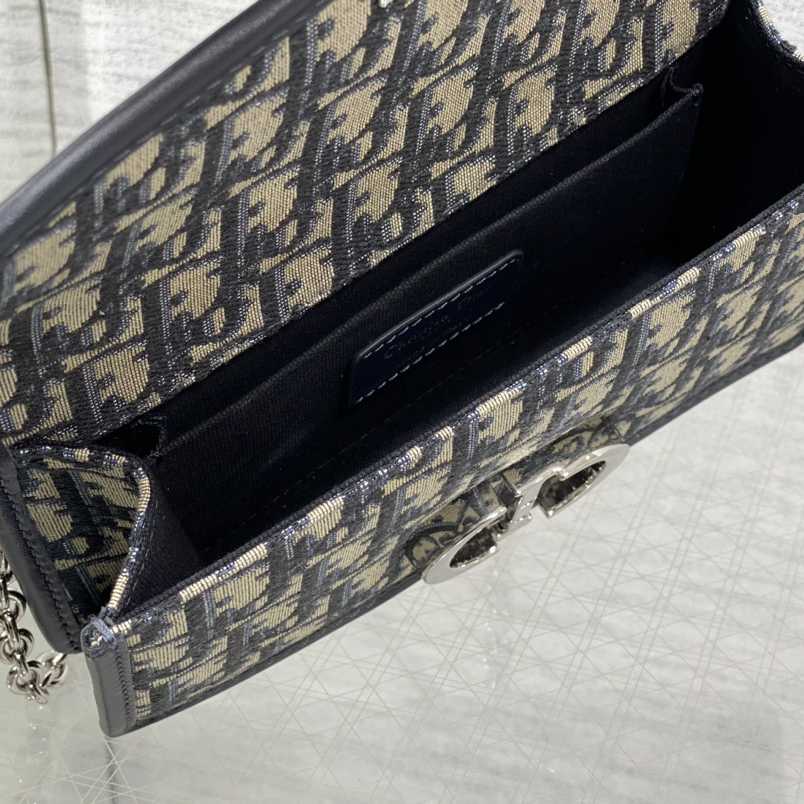 Dior 30 Montaigne East-West Bag With Chain  - DopestKickz