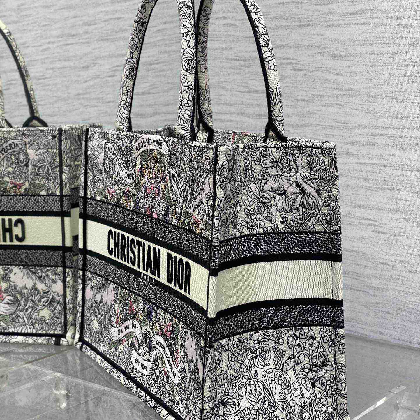 Dior Medium Dior Book Tote    - DopestKickz