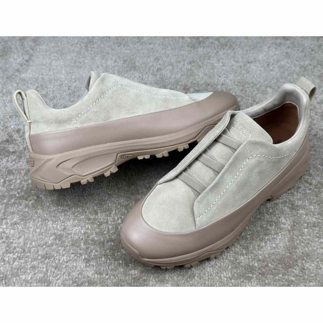 Zegna Suede And Leather Triple Stitch™ Monte Sneakers - DopestKickz