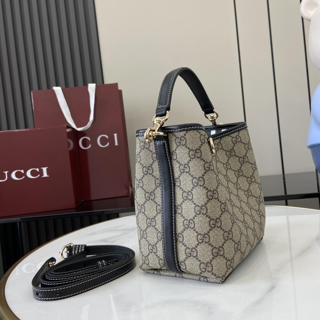 Gucci GG Emblem Mini Shoulder Bag  - DopestKickz