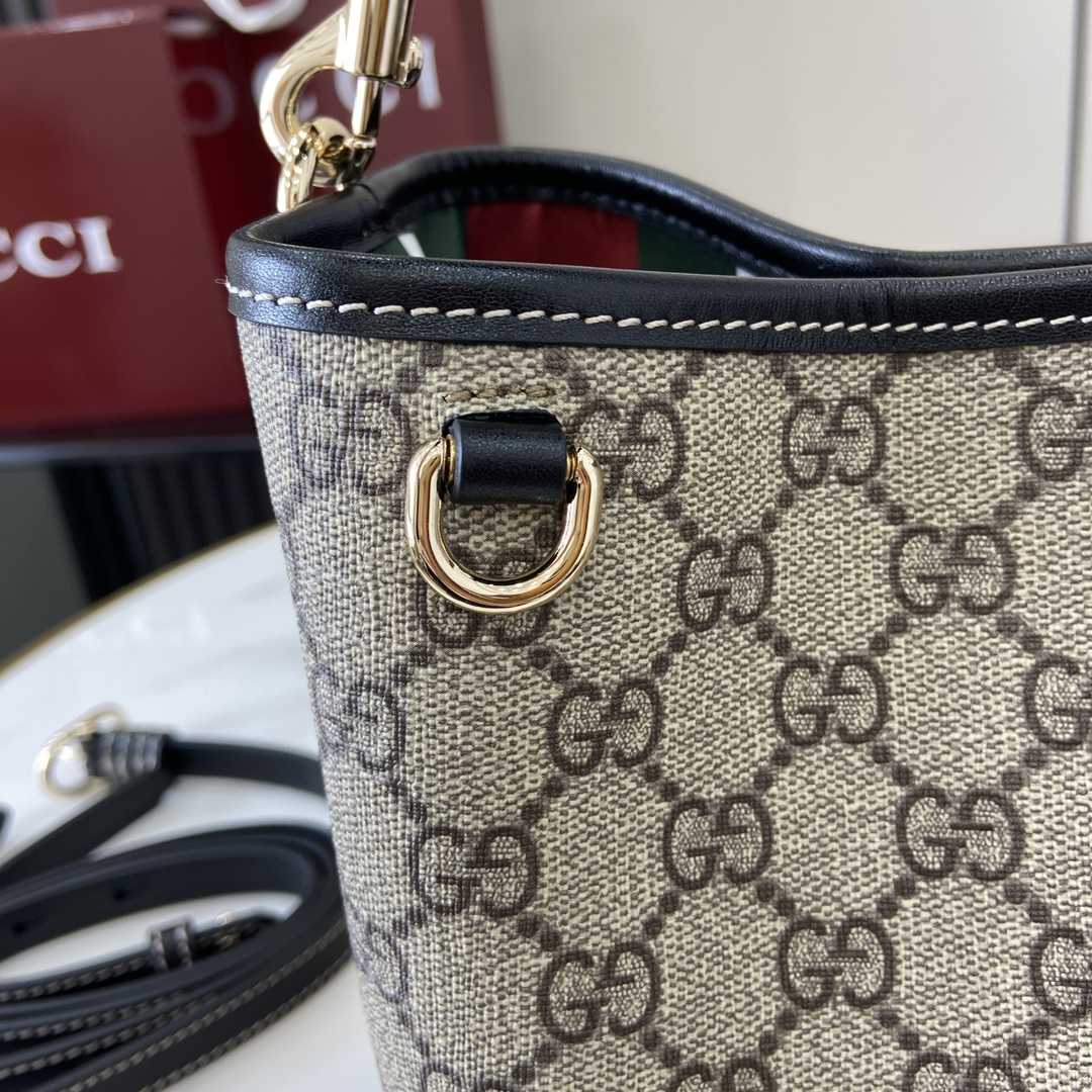 Gucci GG Emblem Mini Shoulder Bag  - DopestKickz