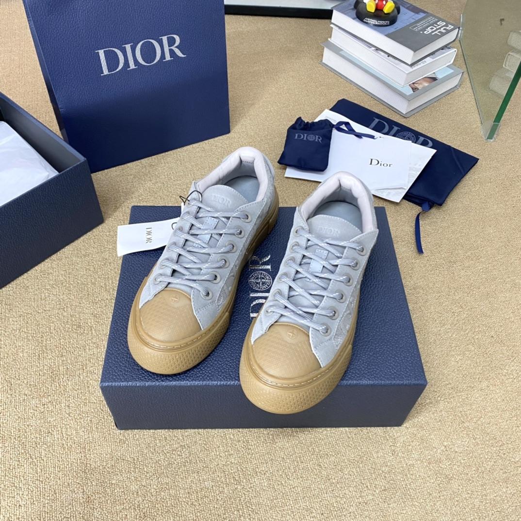 Dior And STONE ISLAND B33 Sneaker   - DopestKickz