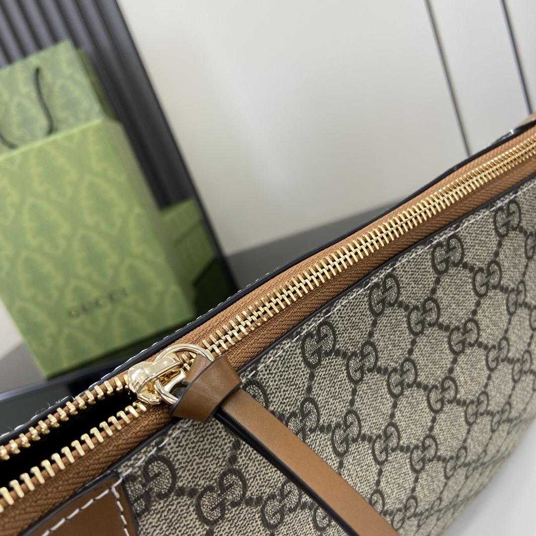 Gucci GG Emblem Large Shoulder Bag - DopestKickz