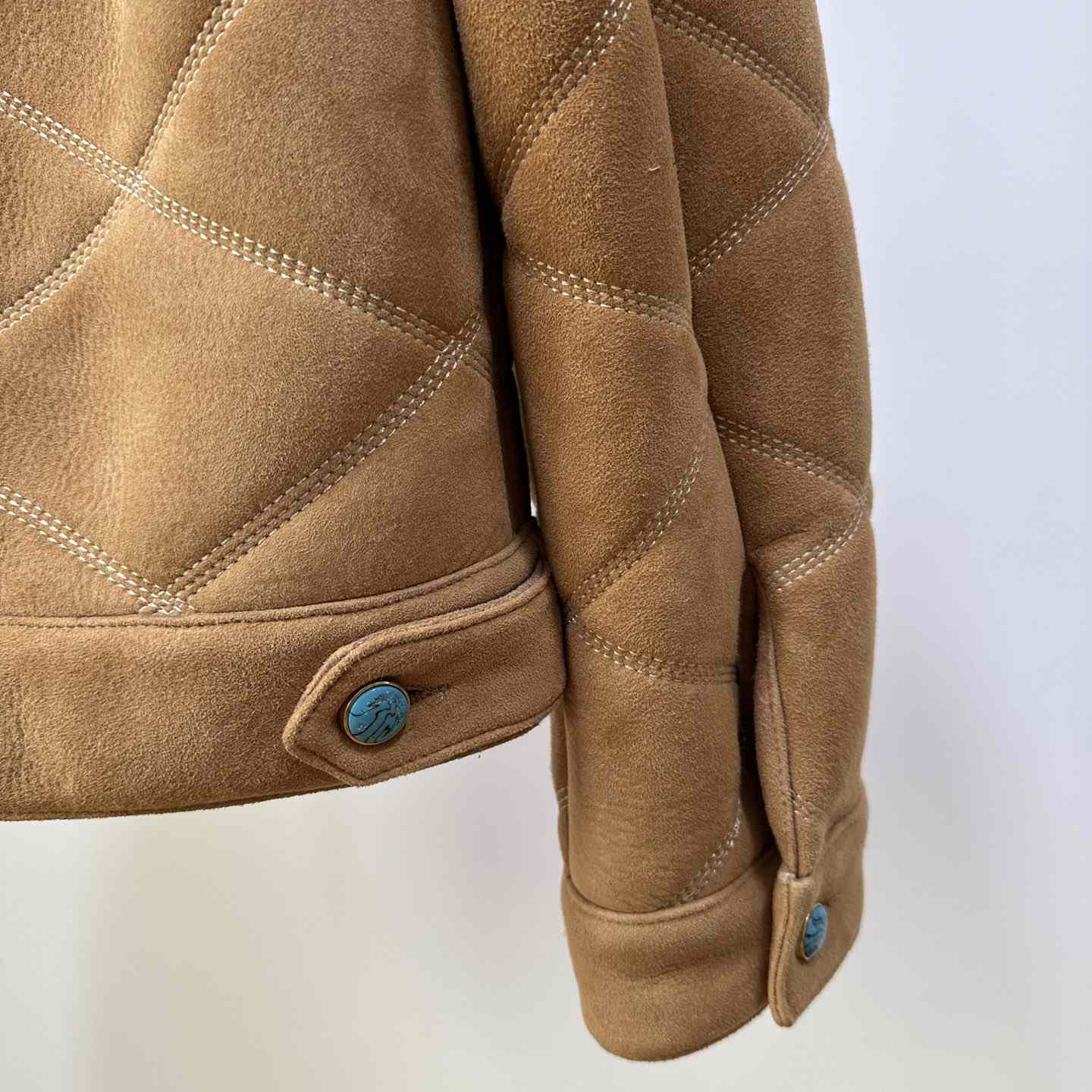 Louis Vuitton Embroidered Shearling Workwear Blouson   1AFXIM - DopestKickz