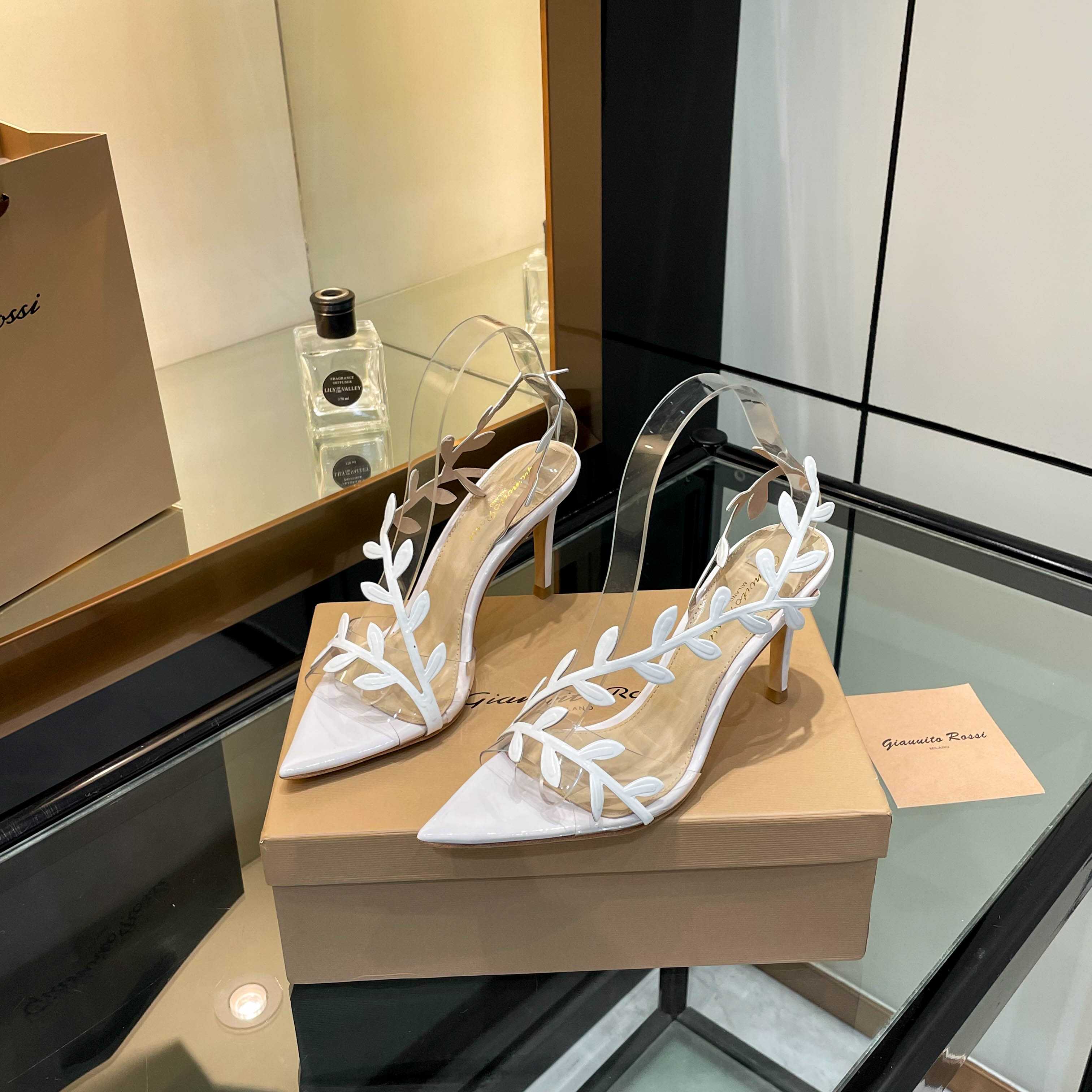 Gianvito Rossi 105mm Flavia Sandals - DopestKickz