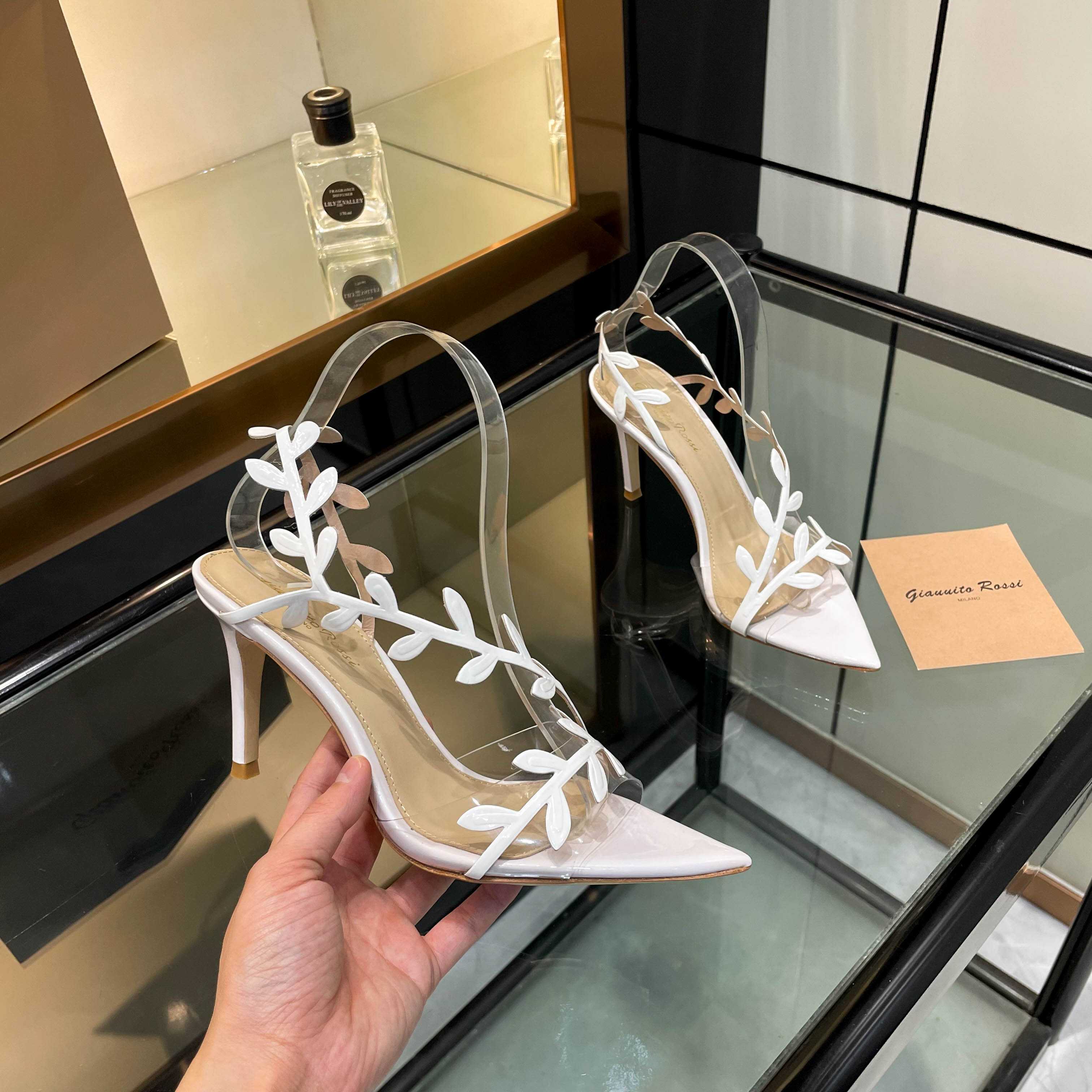 Gianvito Rossi 105mm Flavia Sandals - DopestKickz