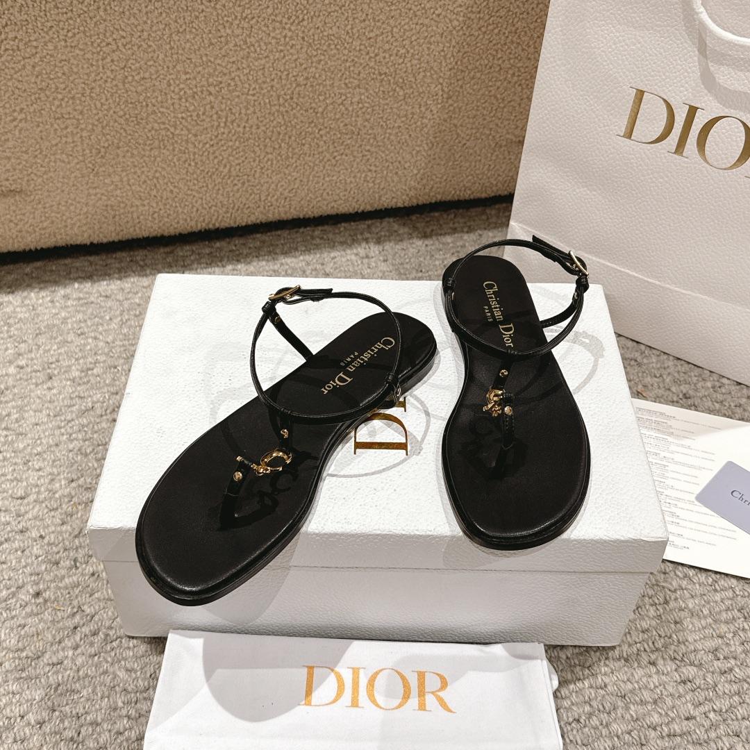 Dior C'est Dior Thong Sandal - DopestKickz