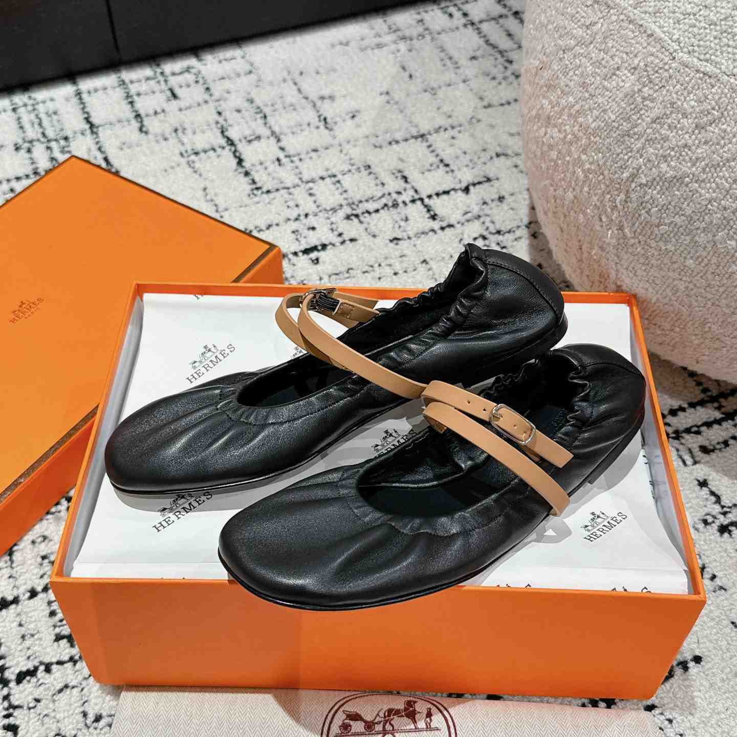 Hermes Jolly Ballet Flat - DopestKickz