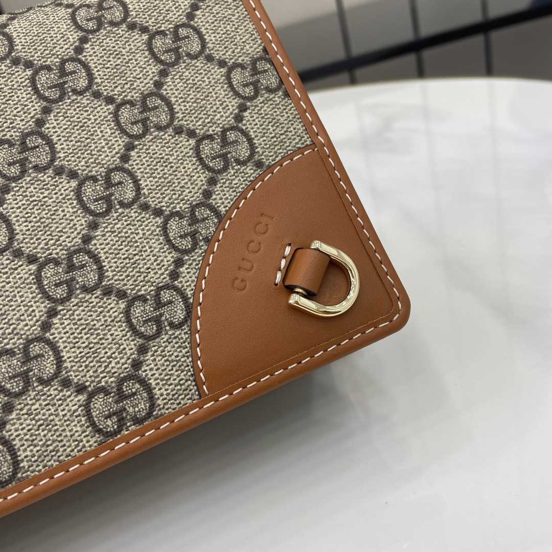 Gucci GG Emblem Super Mini Shoulder Bag - DopestKickz