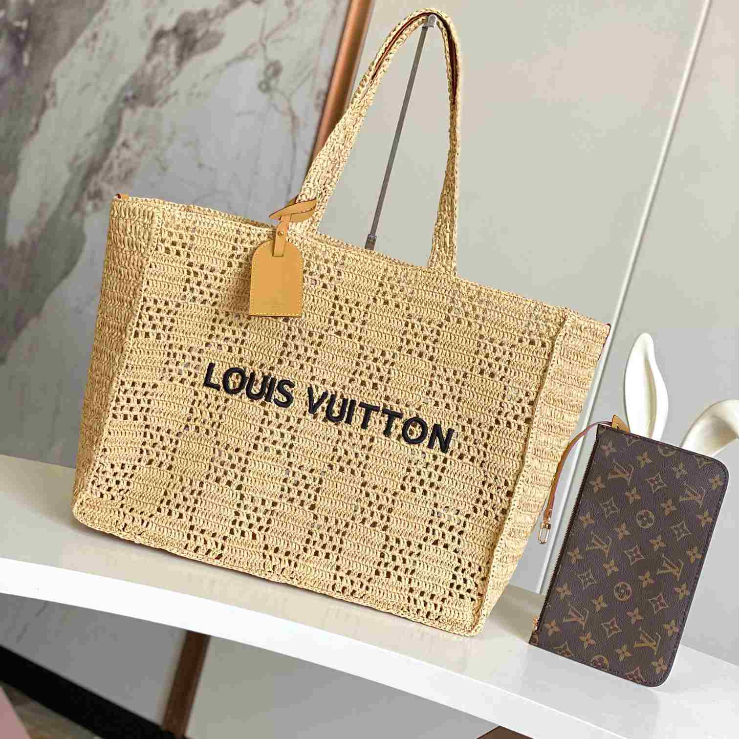 Louis Vuitton Summer Shopper Tote MM   M25008 - DopestKickz