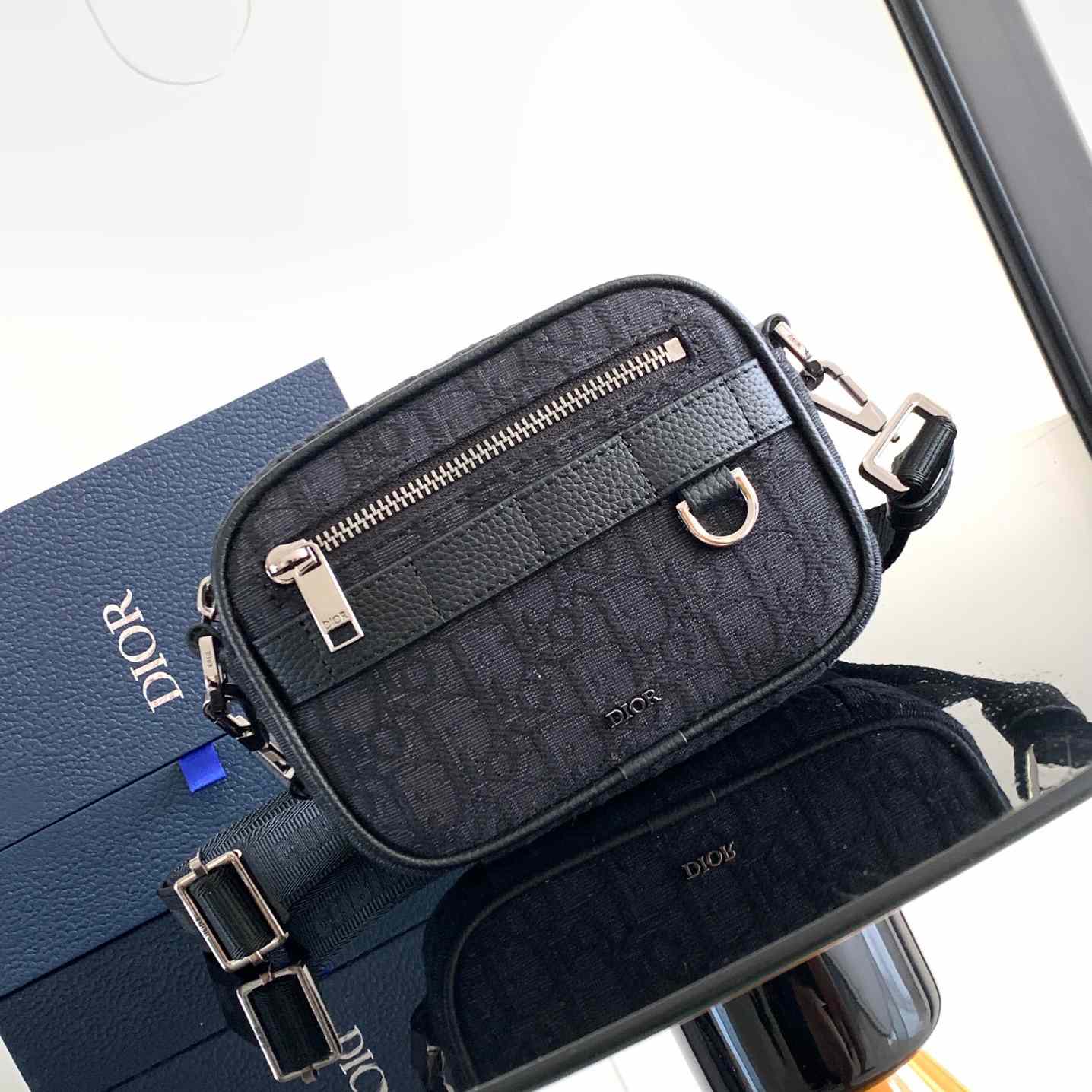 Dior Mini Safari Bag With Strap  - DopestKickz