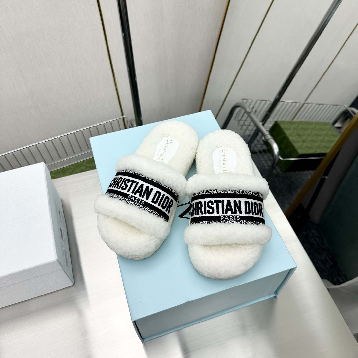 Dior Dway Flip Flops - DopestKickz