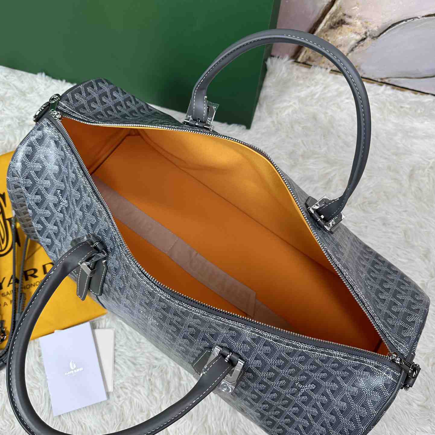 Goyard Boston 50 Bag     50-30-25cm - DopestKickz