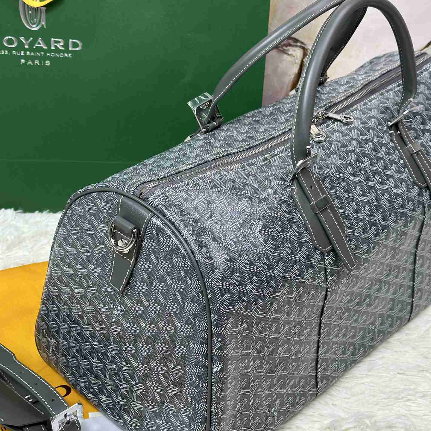 Goyard Boston 50 Bag     50-30-25cm - DopestKickz