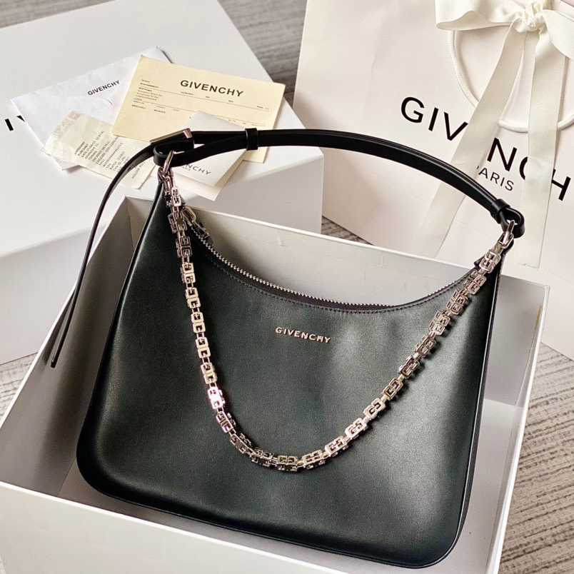 Givenchy Small Moon Cut Out bag In Leather With Chain - DopestKickz