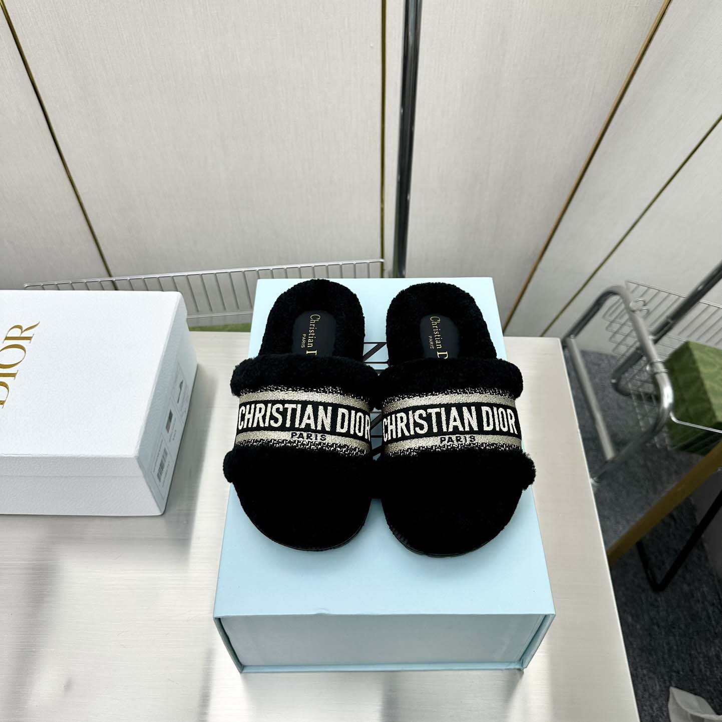 Dior Dway Flip Flops - DopestKickz