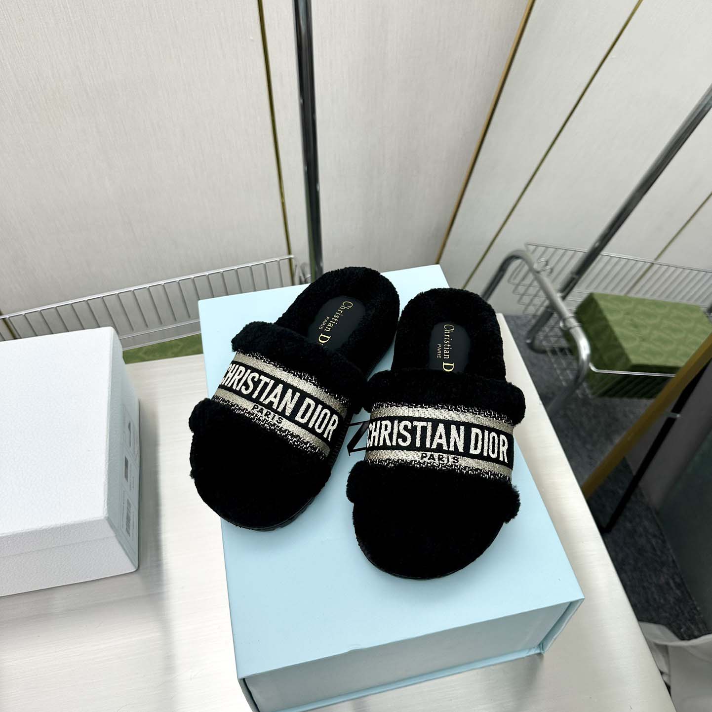 Dior Dway Flip Flops - DopestKickz