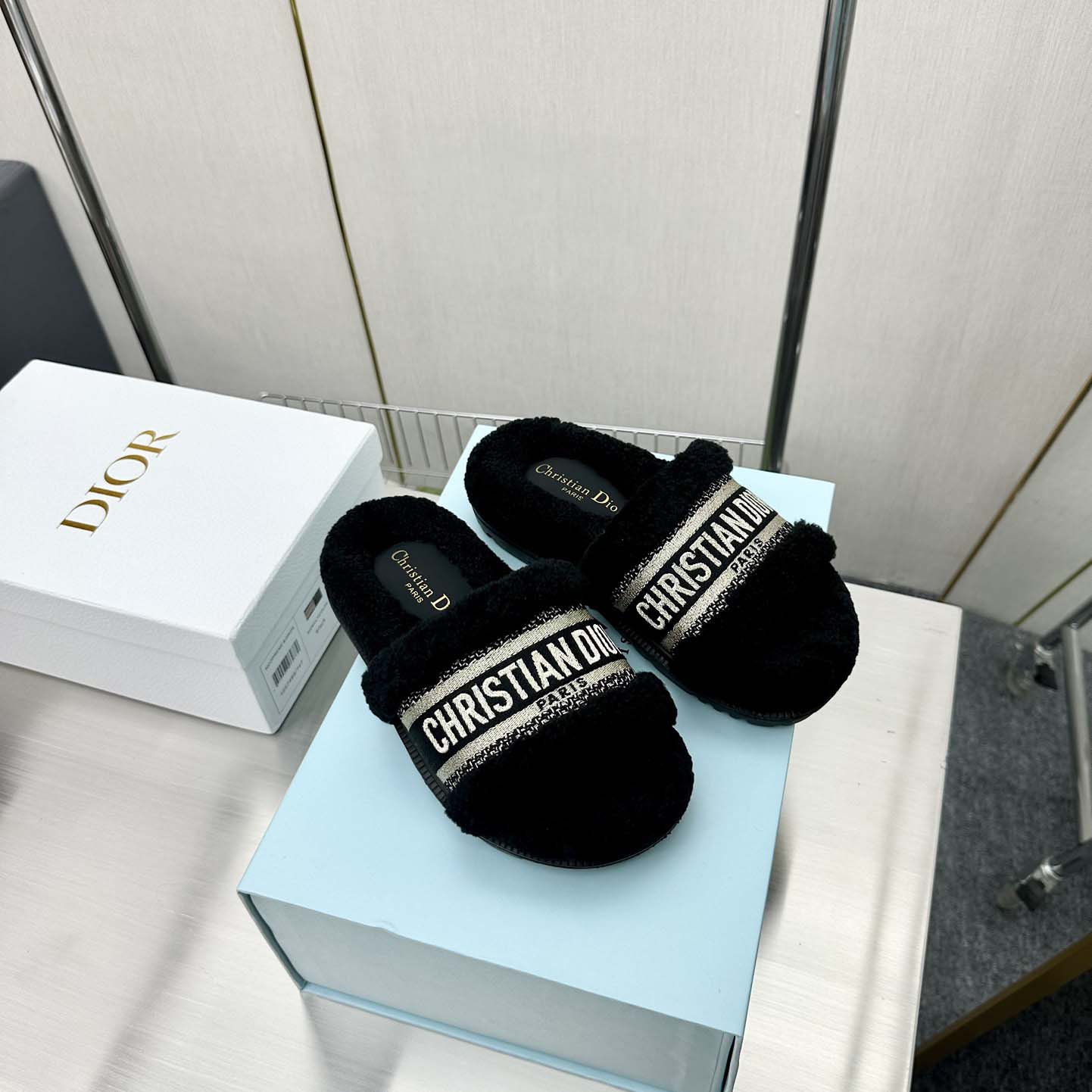 Dior Dway Flip Flops - DopestKickz