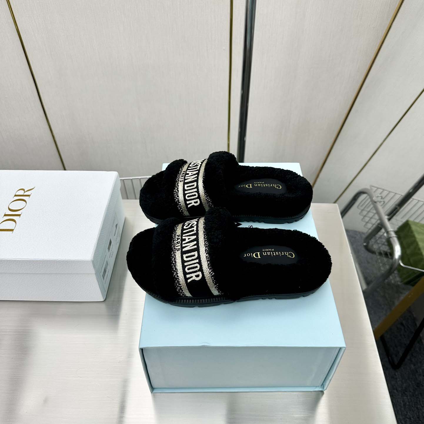 Dior Dway Flip Flops - DopestKickz