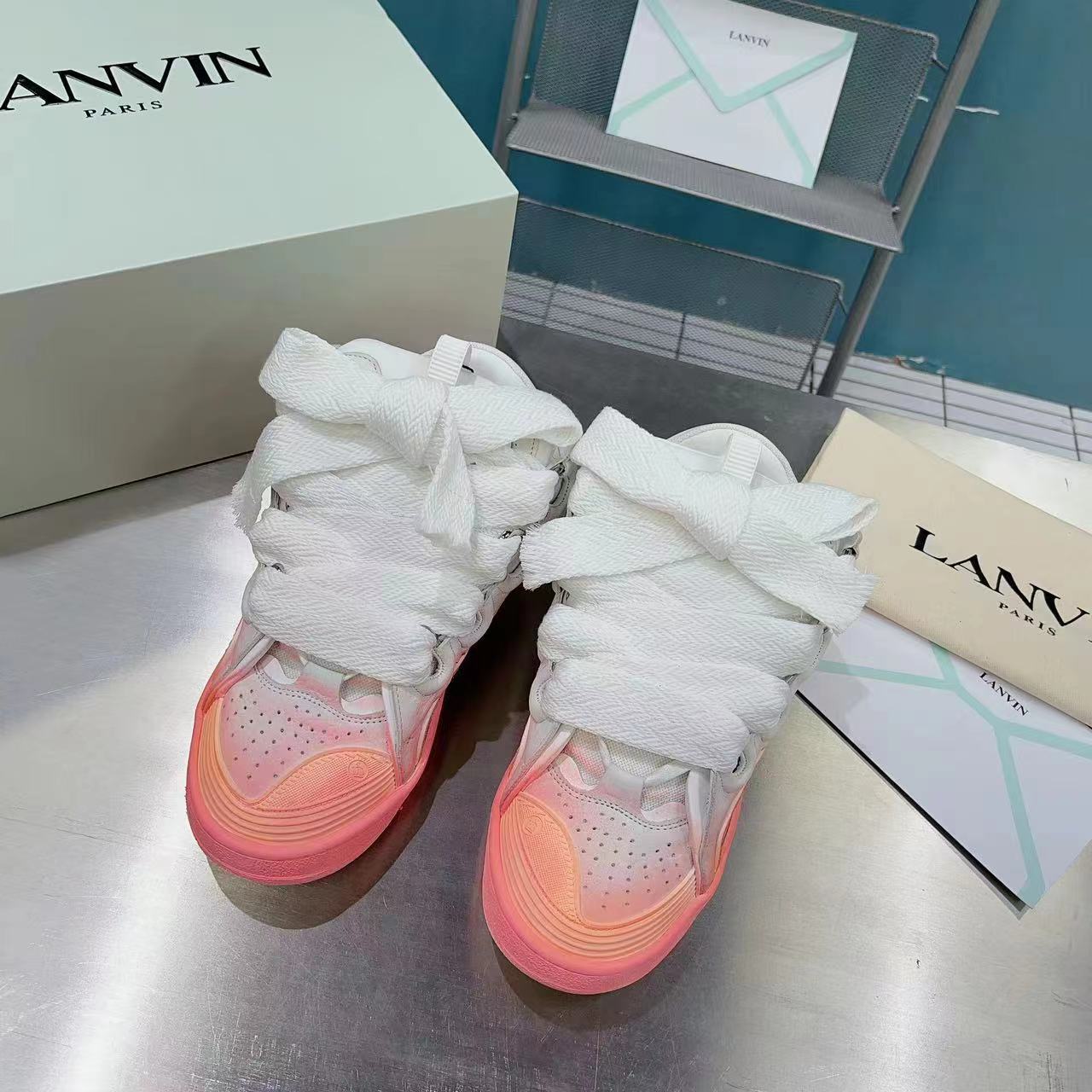 Lanvin Curb Sneakers - DopestKickz